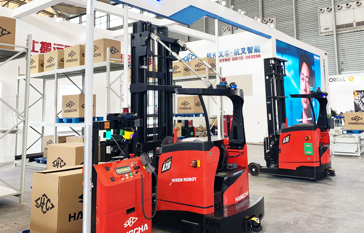 CeMAT ASIA 2019 3WAYフォークリフト