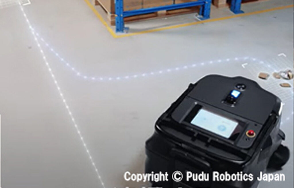 倉庫・工場用お掃除ロボット（MT1)